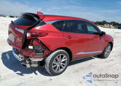 2022 Acura Rdx Technology z USA, uszkodzony, nr VIN 5J8TC1H57NL007691